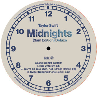 Taylor Swift - Midnights (3am Edition) [Deluxe 3LP Random Coloured](ONE PER PERSON)