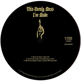 Macklemore & Ryan Lewis - This Unruly Mess I've Made [Random Coloured Vinyl 2LP]