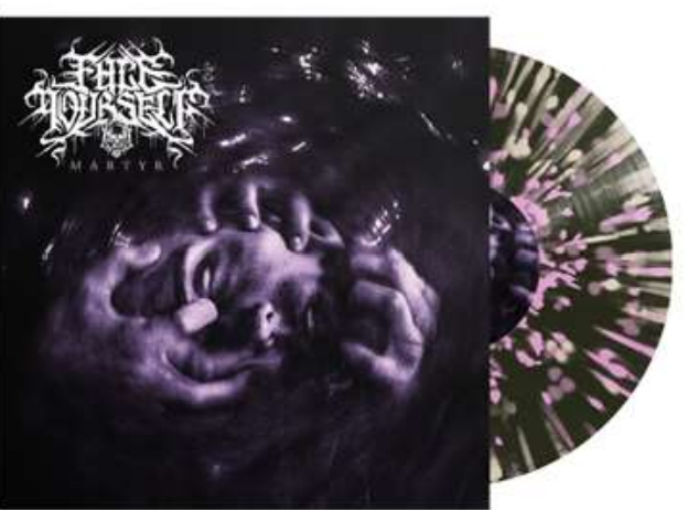 Face Yourself - Martyr [Black Ice w/ Pink + Bone Splatter & Screenprinted B Side]