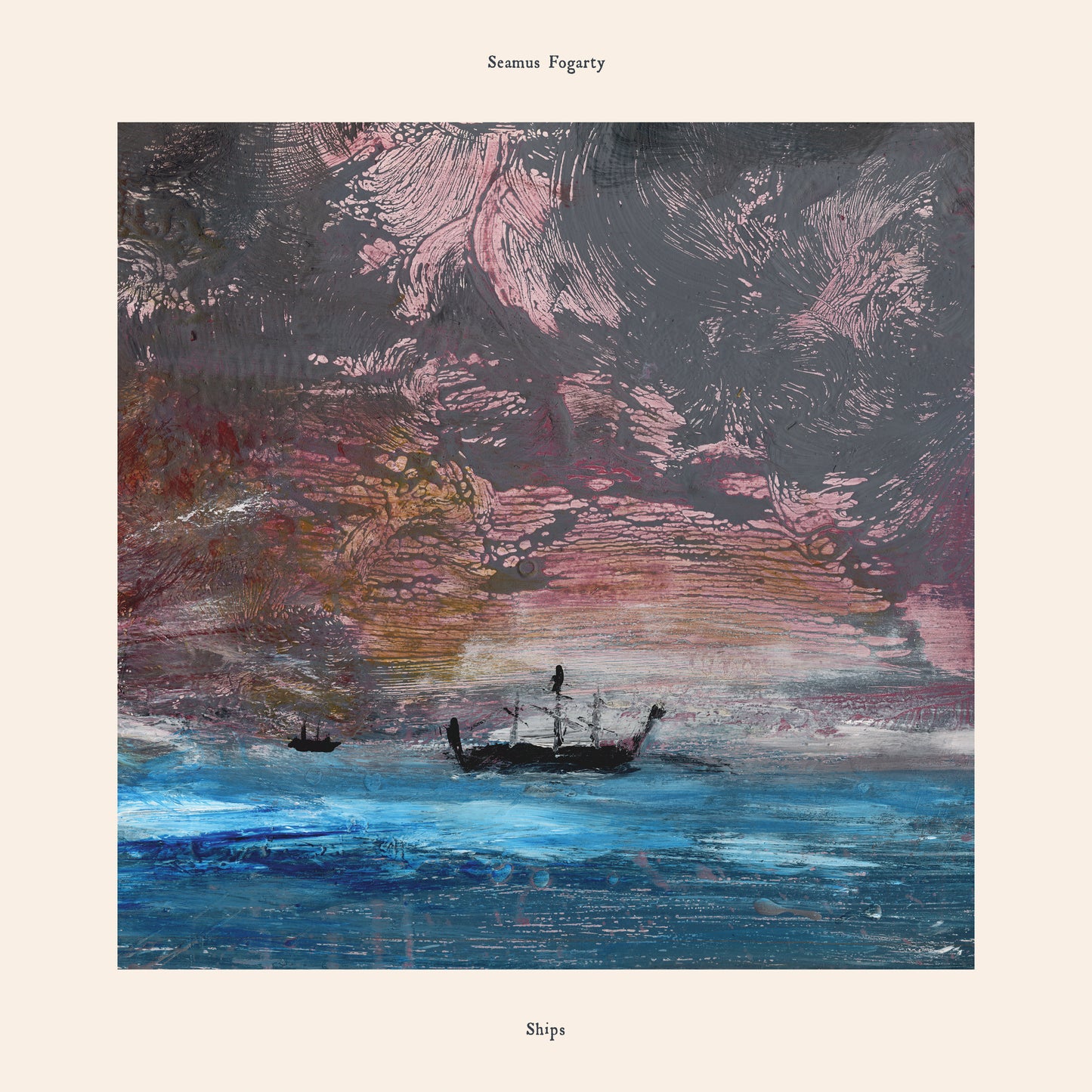 Seamus Fogarty - Ships [Sunset Pink Transparent Vinyl w/ insert]