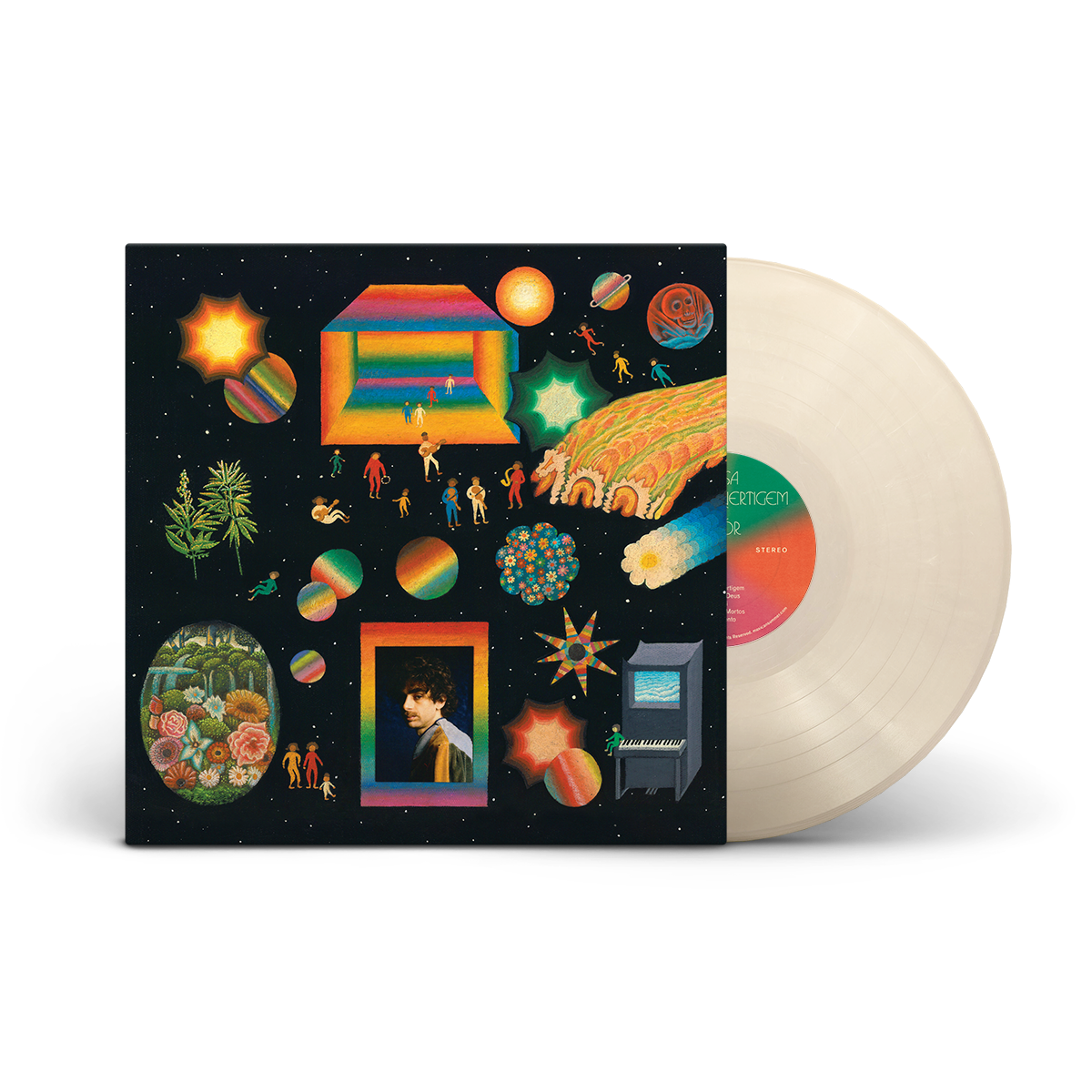 Sessa Pequena - Vertigem de Amor [Star Dust Clear LP]