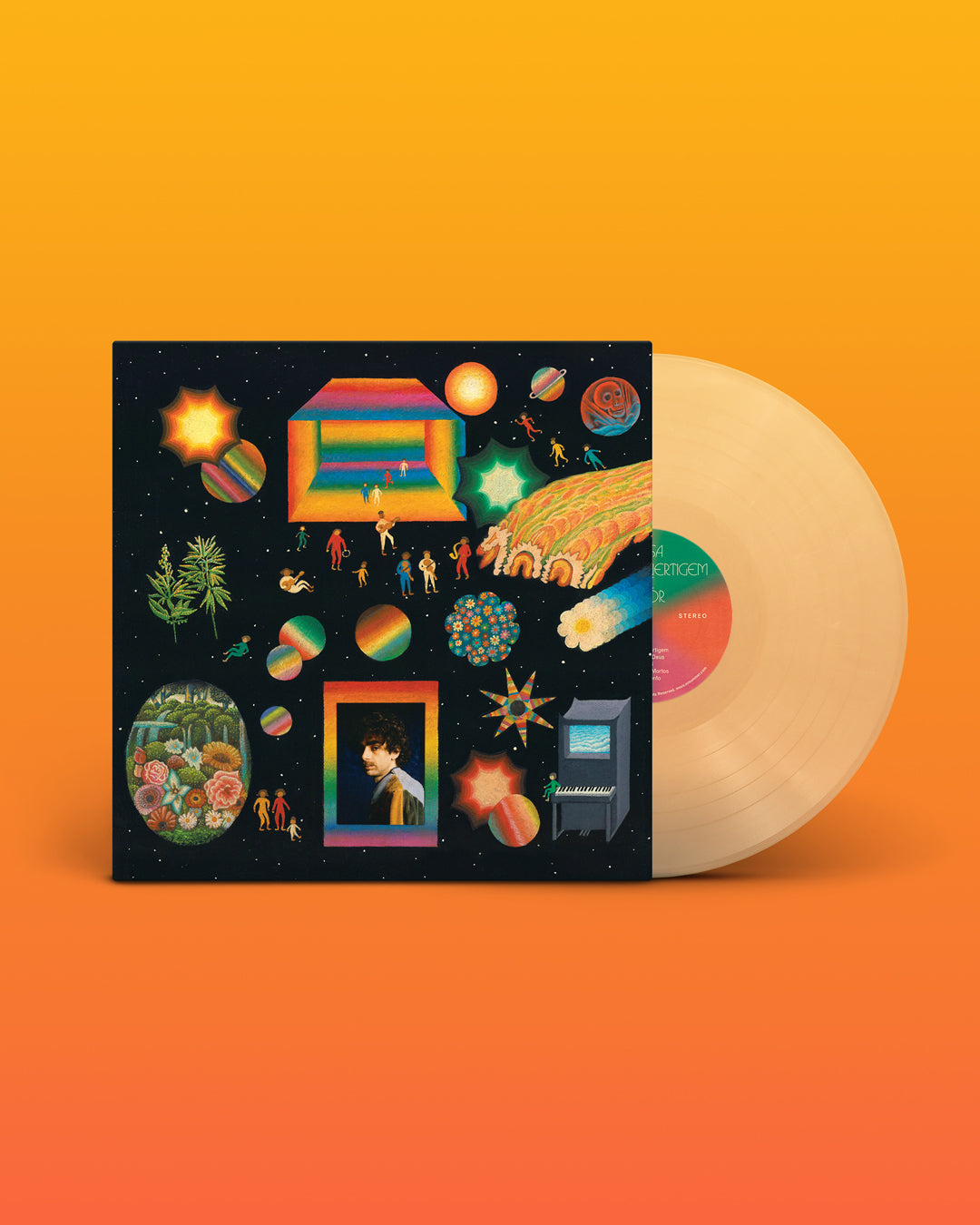 Sessa Pequena - Vertigem de Amor [Star Dust Clear LP]