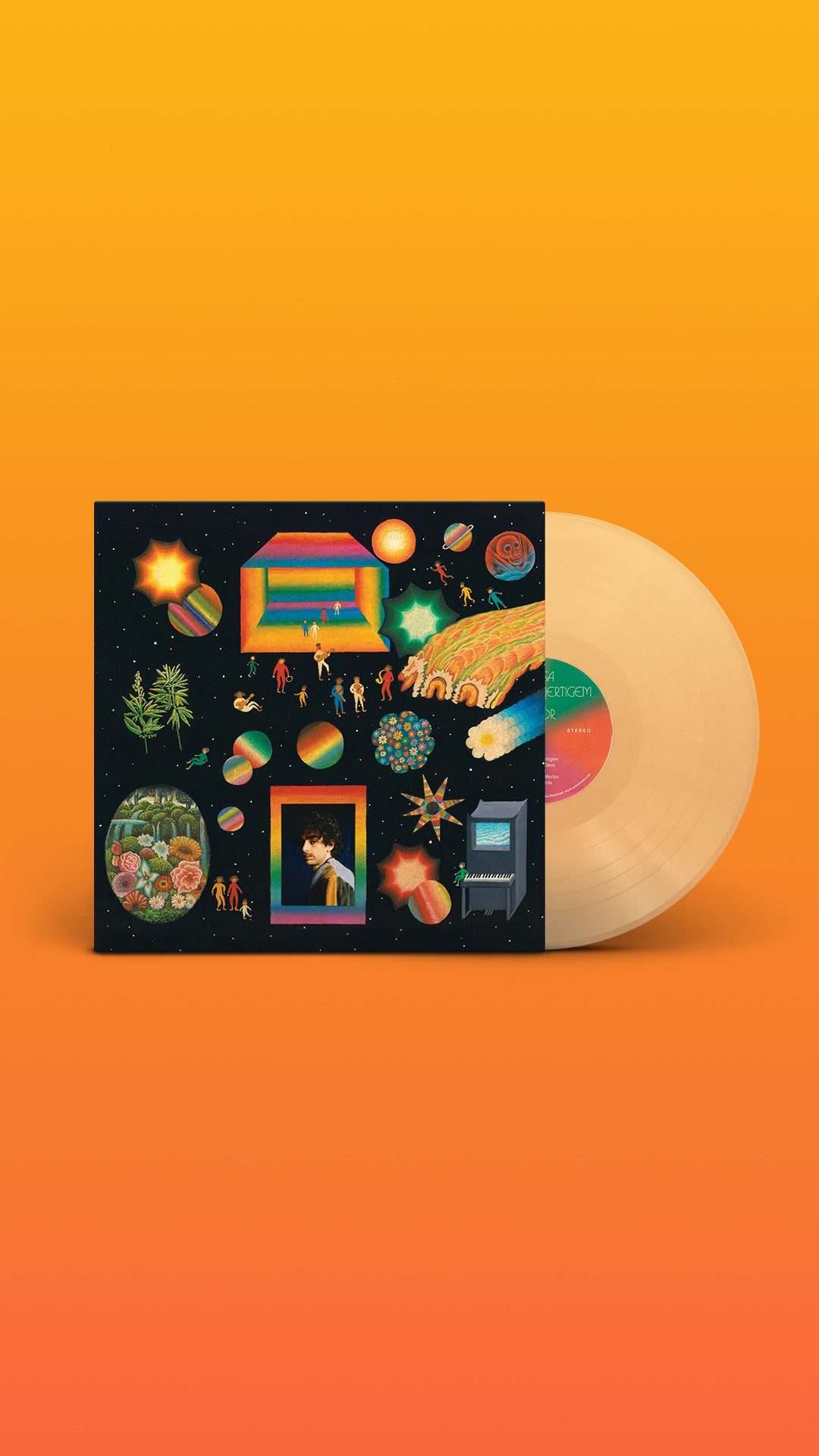 Sessa Pequena - Vertigem de Amor [Star Dust Clear LP]