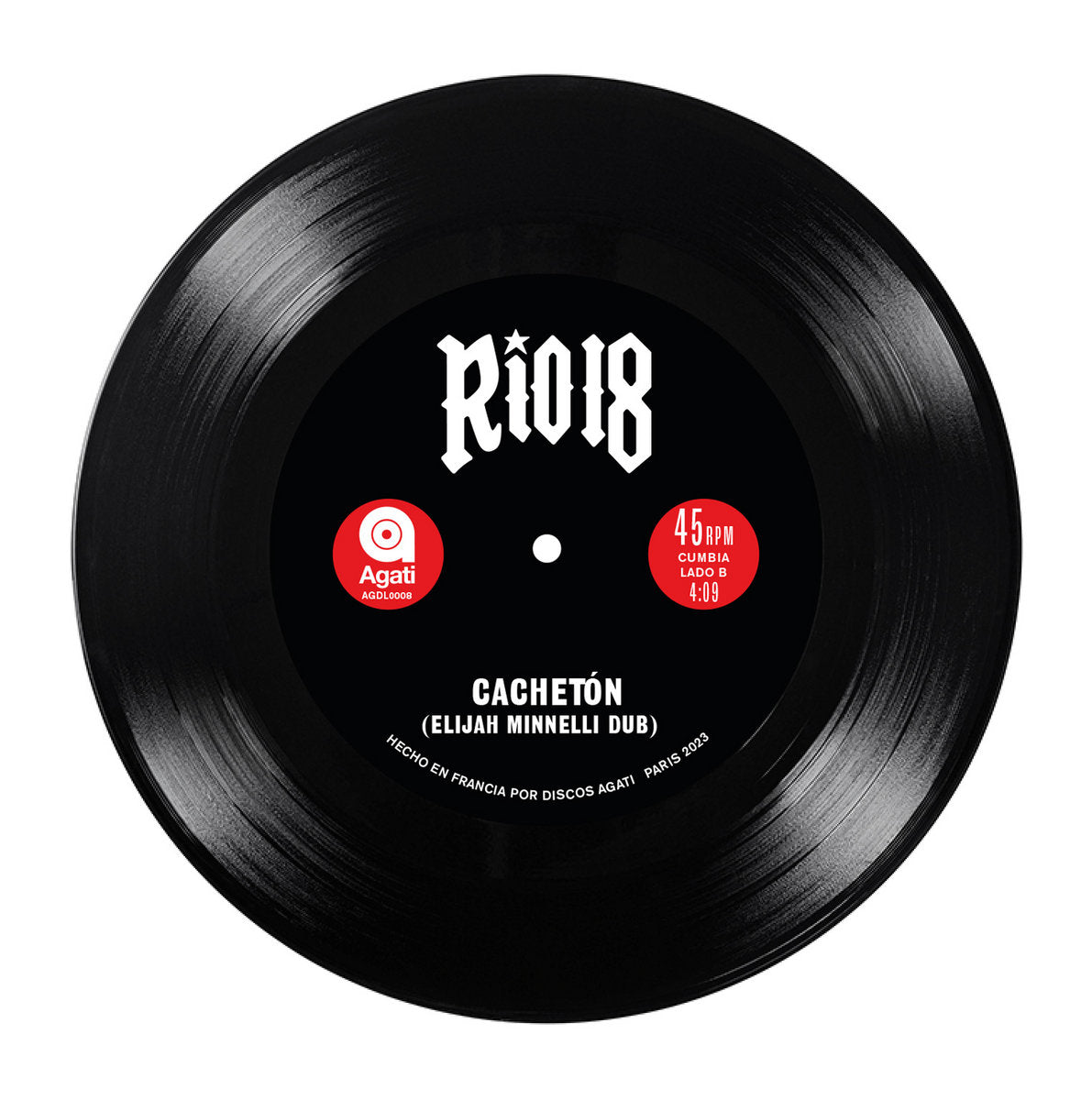 Carwyn Ellis & Rio 18 - Cachetón / Cachetón (Elijah Minnelli Dub) [7" Vinyl]