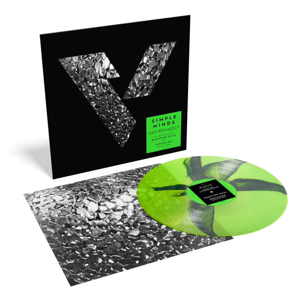 Simple Minds  Sacrosanct [Green & Black Inkplosion LP]