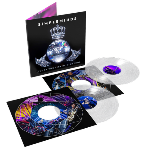 Simple Minds - Live in the City of Diamonds [2LP Clear & Glitter]