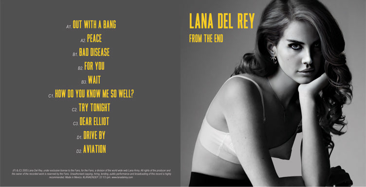 Lana Del Rey - From The End (EP) [Random Coloured Vinyl]