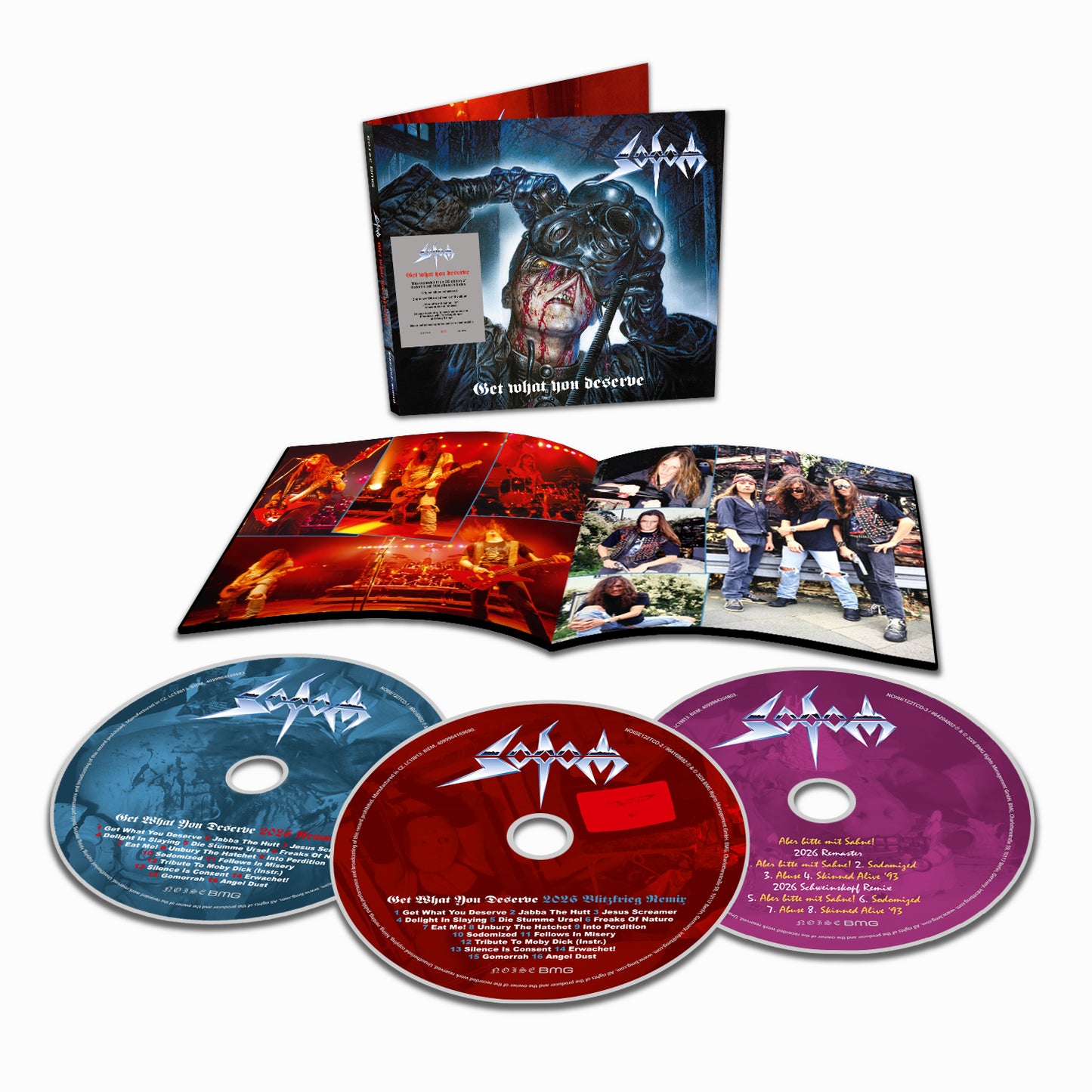 Sodom - Get What You Deserve [3CD]