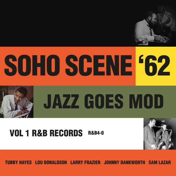 Various Artists - Soho Scene 62 Vol. 1 (Jazz Goes Mod) [Orange Vinyl] (RSD 2023)
