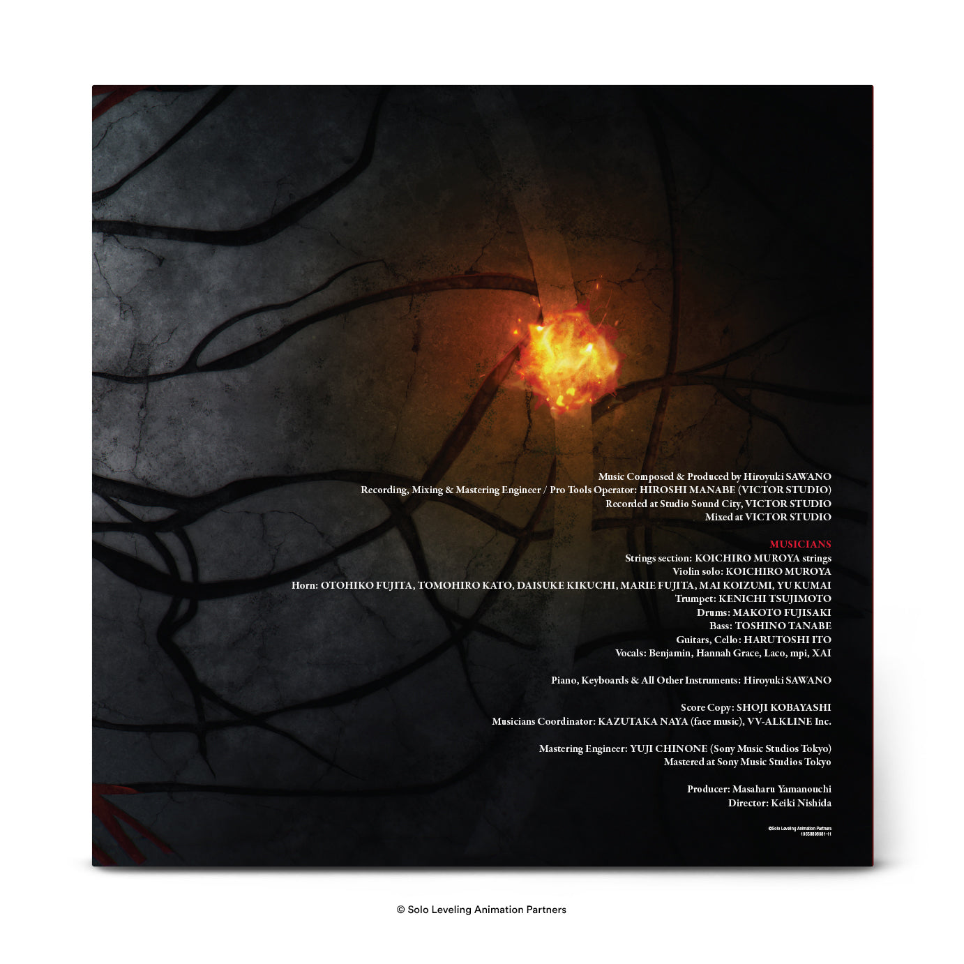 Solo Leveling - Hiroyuki Sawano (Original Series Soundtrack) [2LP Coloured]