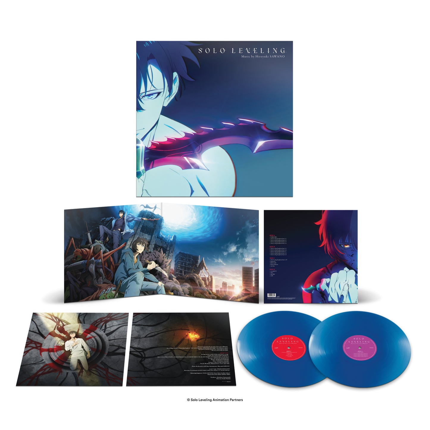 Solo Leveling - Hiroyuki Sawano (Original Series Soundtrack) [2LP Coloured]