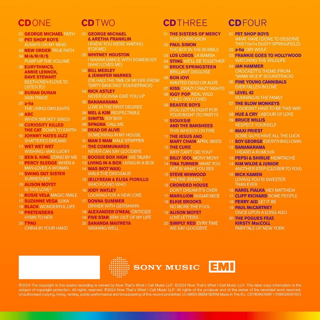 Various Artists - NOW Yearbook 1987 [4CD Special Edition]