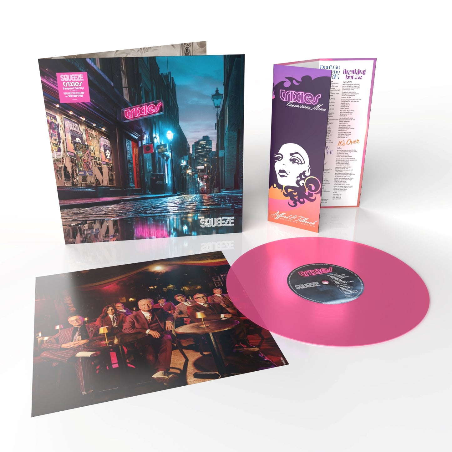 Squeeze - Trixies [Transparent Pink LP]