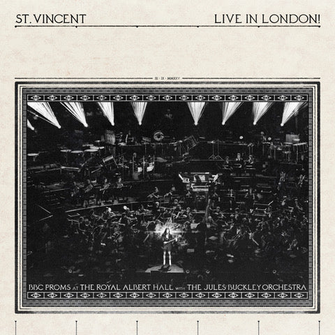 St. Vincent, Jules Buckley - LIVE IN LONDON! (BBC Proms at the Royal Albert Hall) [2LP]