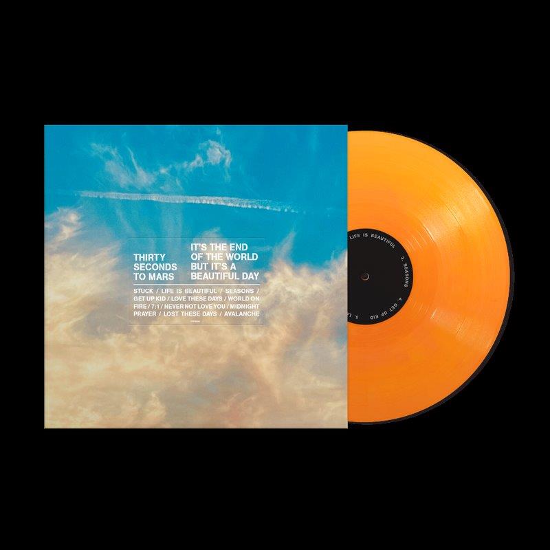 Thirty Seconds To Mars - It's The End Of The World, But It's A Beautiful Day [OPAQUE ORANGE VINYL]