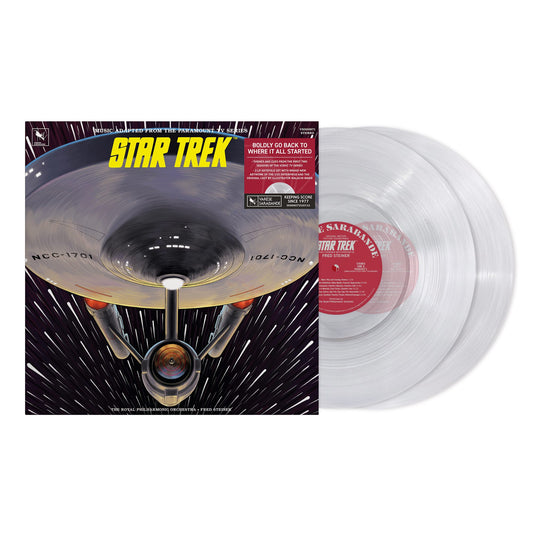 Fred Steiner & The Royal Philharmonic Orchestra - Star Trek: Music Adapted from the Paramount TV Series [2LP  Translucent Clear]