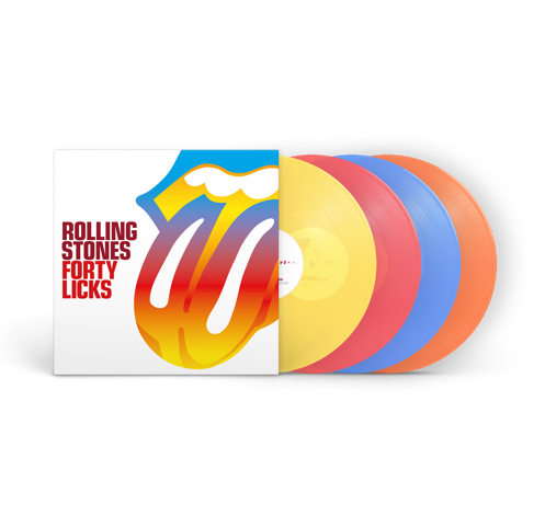 The Rolling Stones - Forty Licks [4LP Transparent Coloured] (ONE PER PERSON)