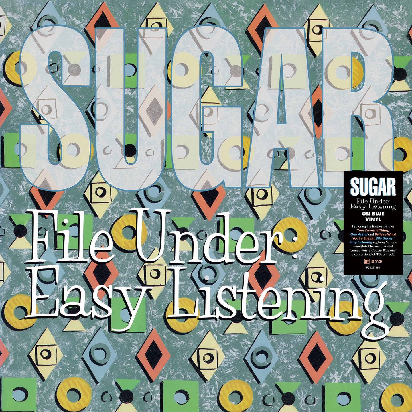 Sugar - File Under: Easy Listening [Blue Eco Vinyl] (ONE PER PERSON)