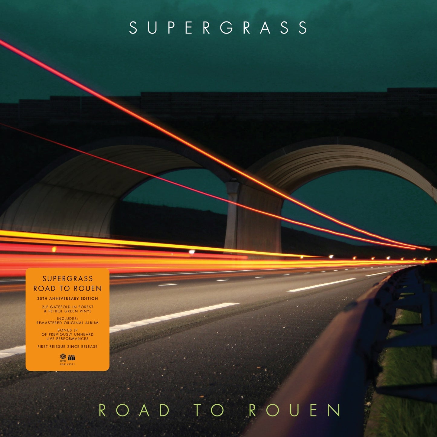 Supergrass - Road to Rouen  (20th Anniversary Edition) [Forest & Petrol Green Colour 2LP]