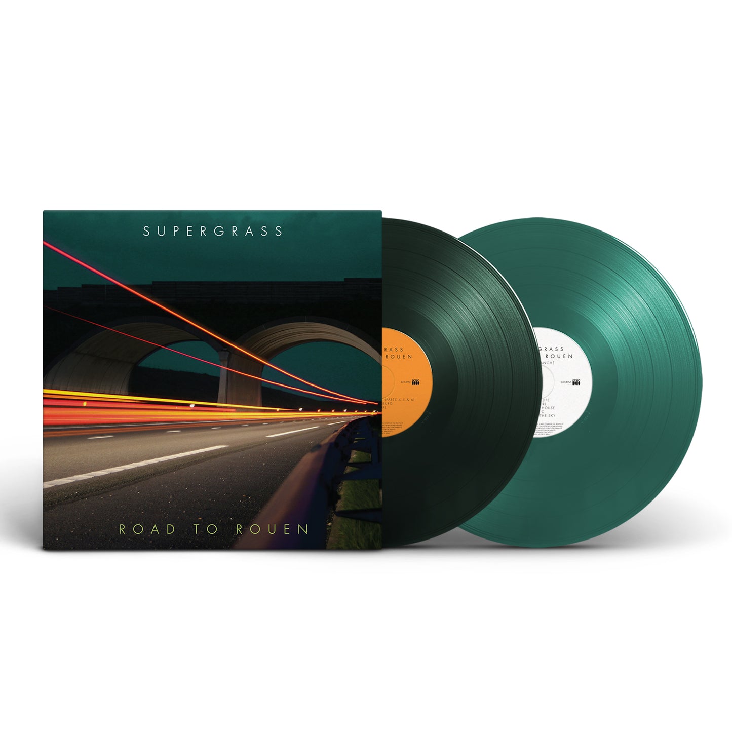 Supergrass - Road to Rouen  (20th Anniversary Edition) [Forest & Petrol Green Colour 2LP]
