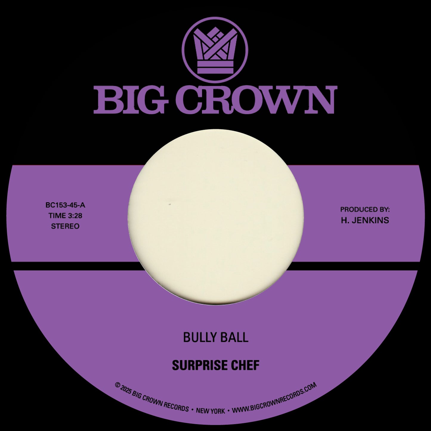 Surprise Chef - Bully Ball b/w Consulate Case	[7" Single]
