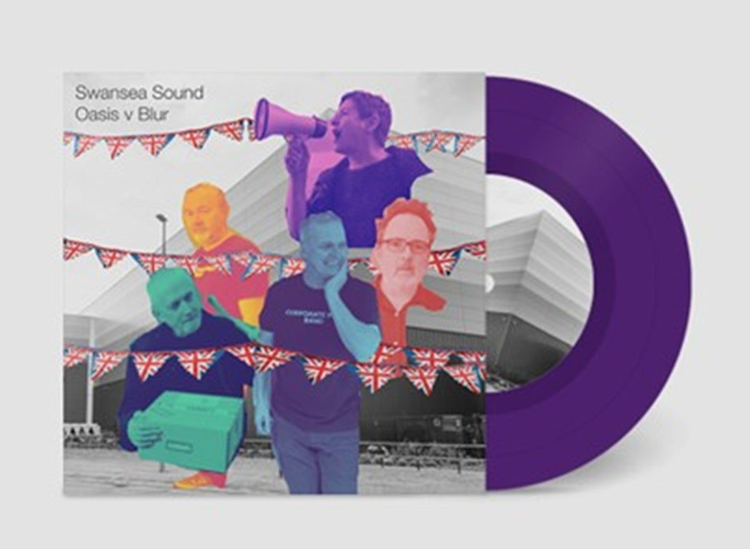 Swansea Sound - Oasis v Blur/Pacio’r Fan [7" Purple Single]