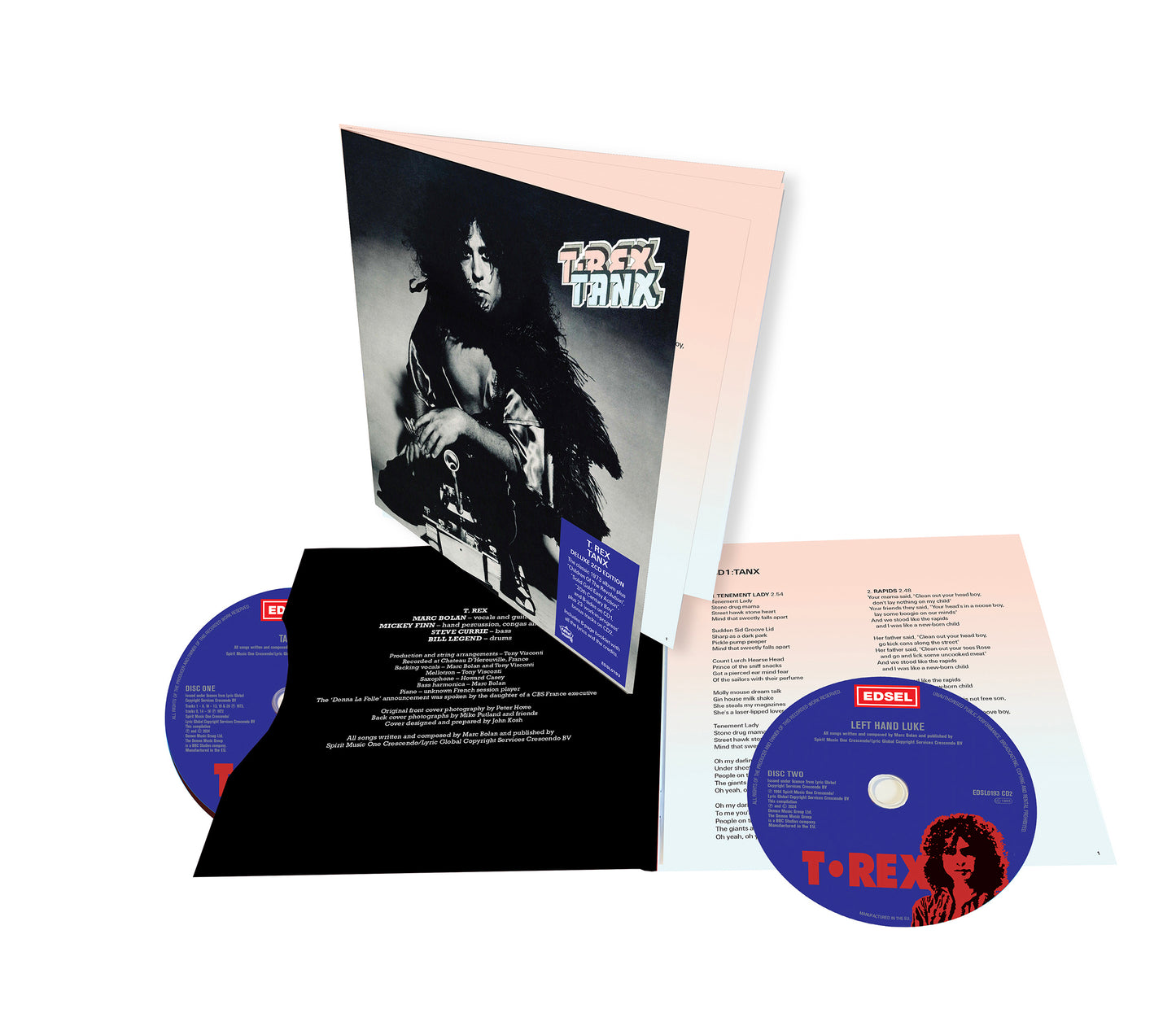 T. REX - Tanx (Deluxe 2CD Gatefold Packaging)