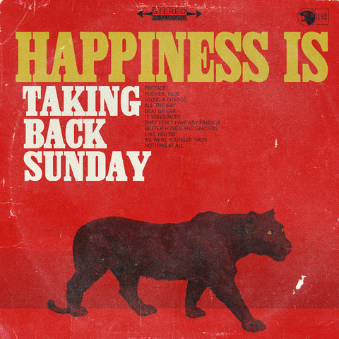 Taking Back Sunday - Happiness Is [Gold & black swirl LP]