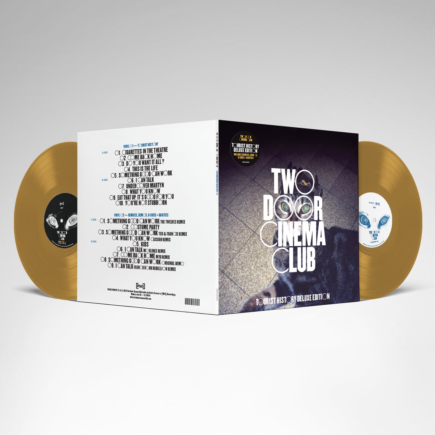 Two Door Cinema Club - Tourist History (15th Anniversary) [Gold 2LP]