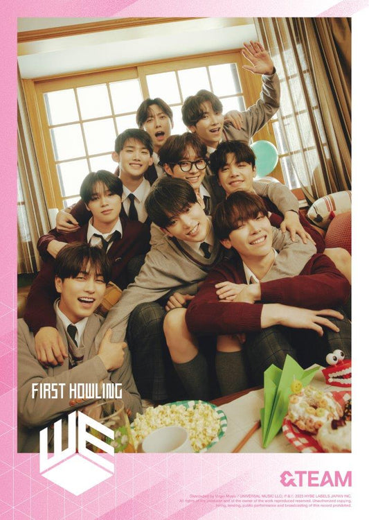 &TEAM - First Howling : WE [Limited Edition B] (CD+Photobook)