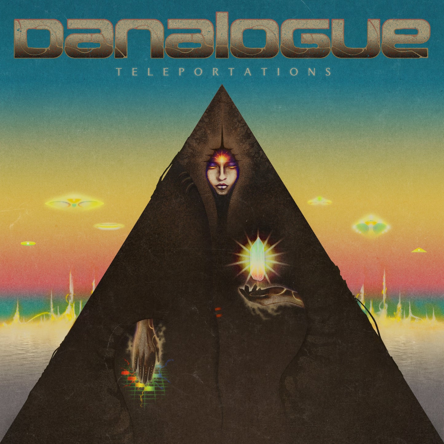 DANALOGUE - TELEPORTATIONS [red & yellow vinyl]