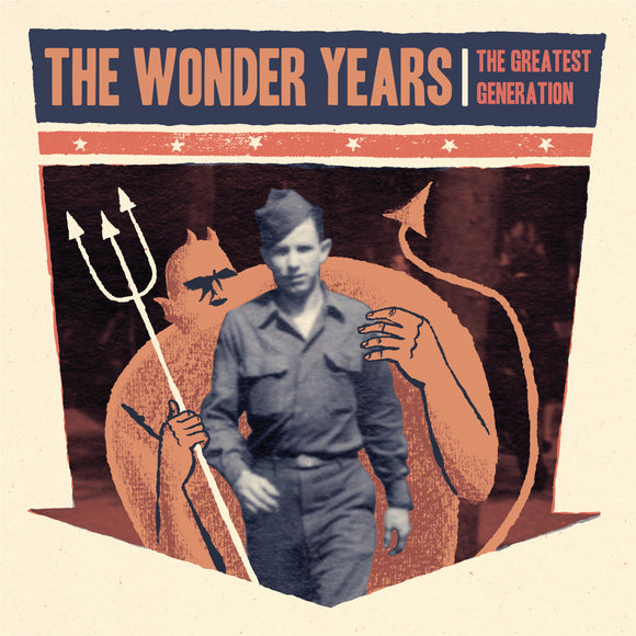 The Wonder Years - The Greatest Generation - (Green inside Clear w/ black splatter)