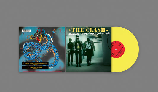 The Clash - Should I Stay Or Should I Go [Sunshine yellow 7" vinyl]