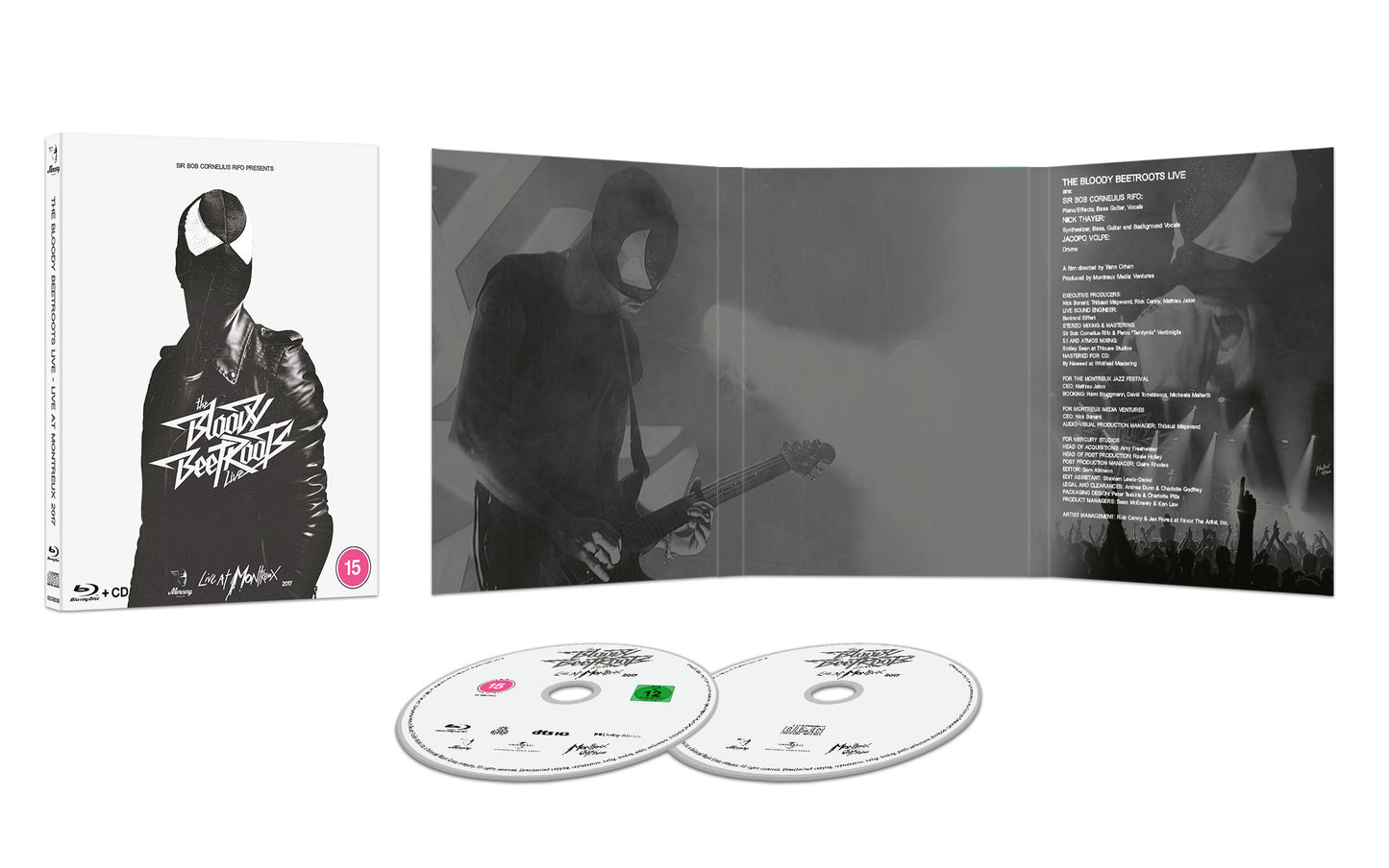 The Bloody Beetroots Live - Live At Montreux 2017 [CD/BR]