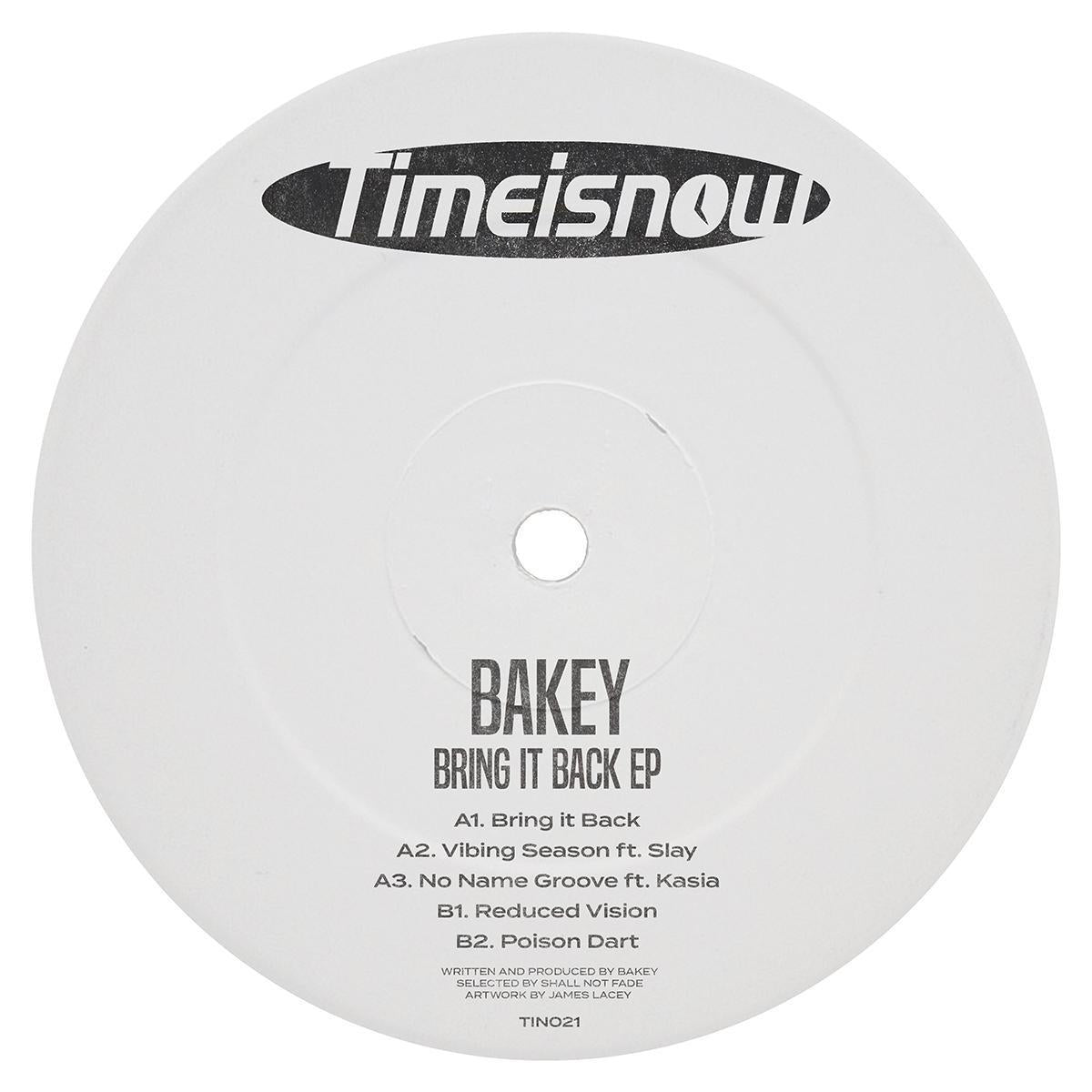 Bakey - Bring It Back EP [Pink Vinyl Repress]