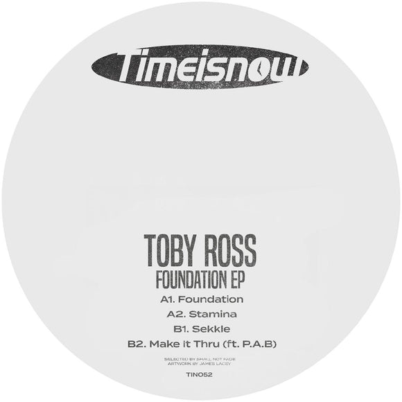 Toby Ross - Foundation EP [red vinyl / label sleeve]