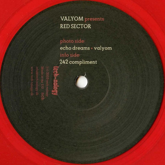 Valyom - Red Sector [Red vinyl]