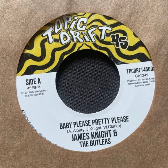 James Knight & The Butlers - Baby Please Pretty Please / Space Guitar