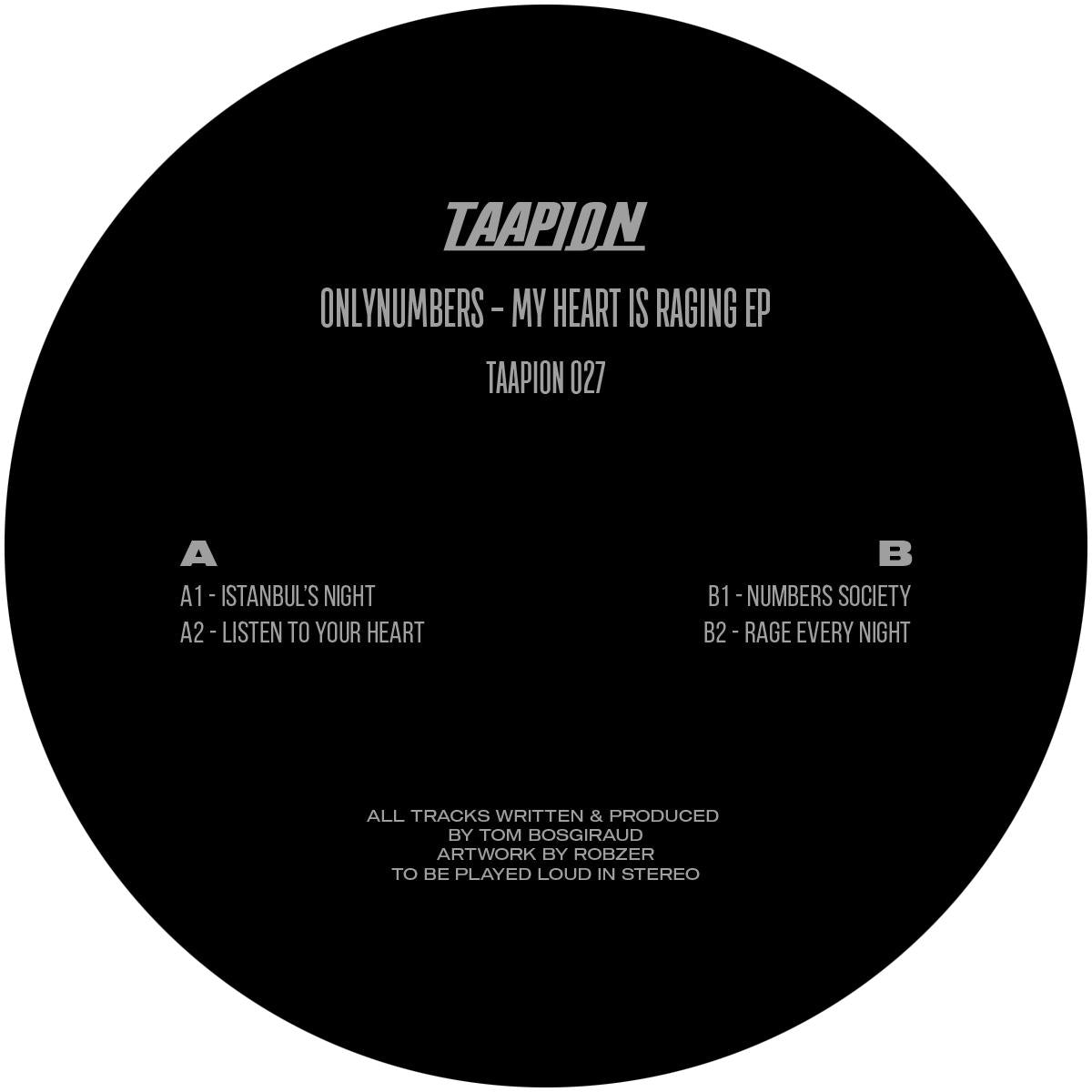 Onlynumbers - My Heart Is Raging EP