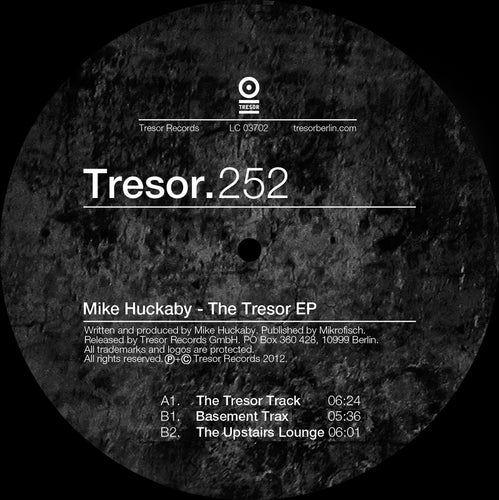 Mike Huckaby - The Tresor EP