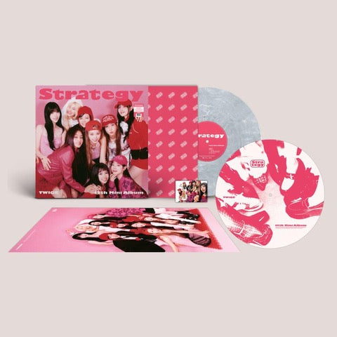 TWICE - Strategy – Sugar Frost Vinyl Ver [LP]