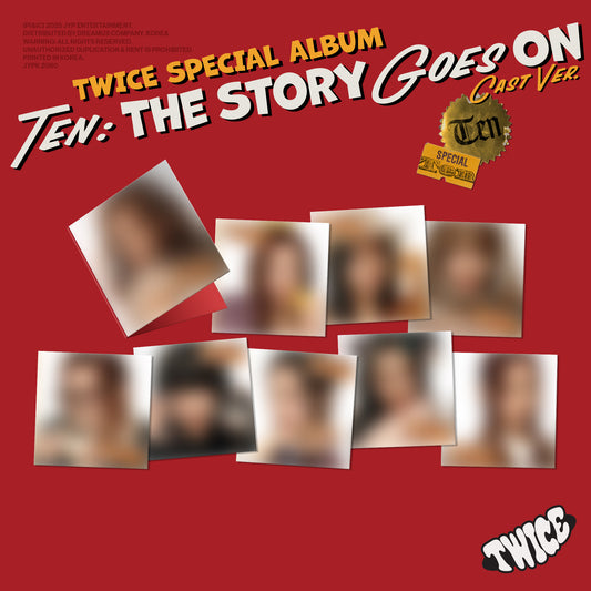 TWICE - TEN: The Story Goes On [CD - Cast ver.]