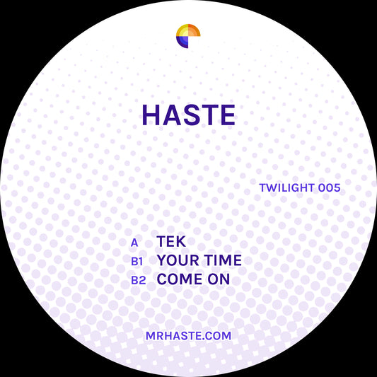 Haste - Tek EP (Black Vinyl Version)