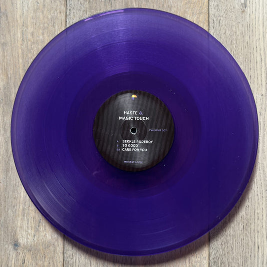 Haste & Magic Touch - Sekkle Rudeboy EP (Purple Colour Vinyl Version)
