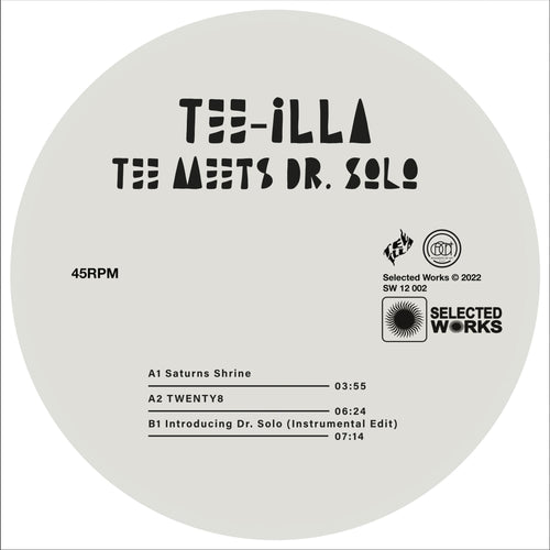 Tee Illa – Tee Meets Dr. Solo [12" Blue Vinyl]