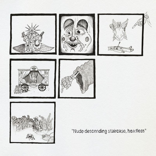 Teen Suicide - Nude descending staircase headless [Distant Clouds Grey LP]