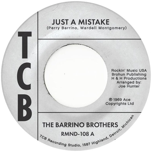 The Barrino Brothers - Just A Mistake / I'll Take My Flowers Right Now [7" Single]