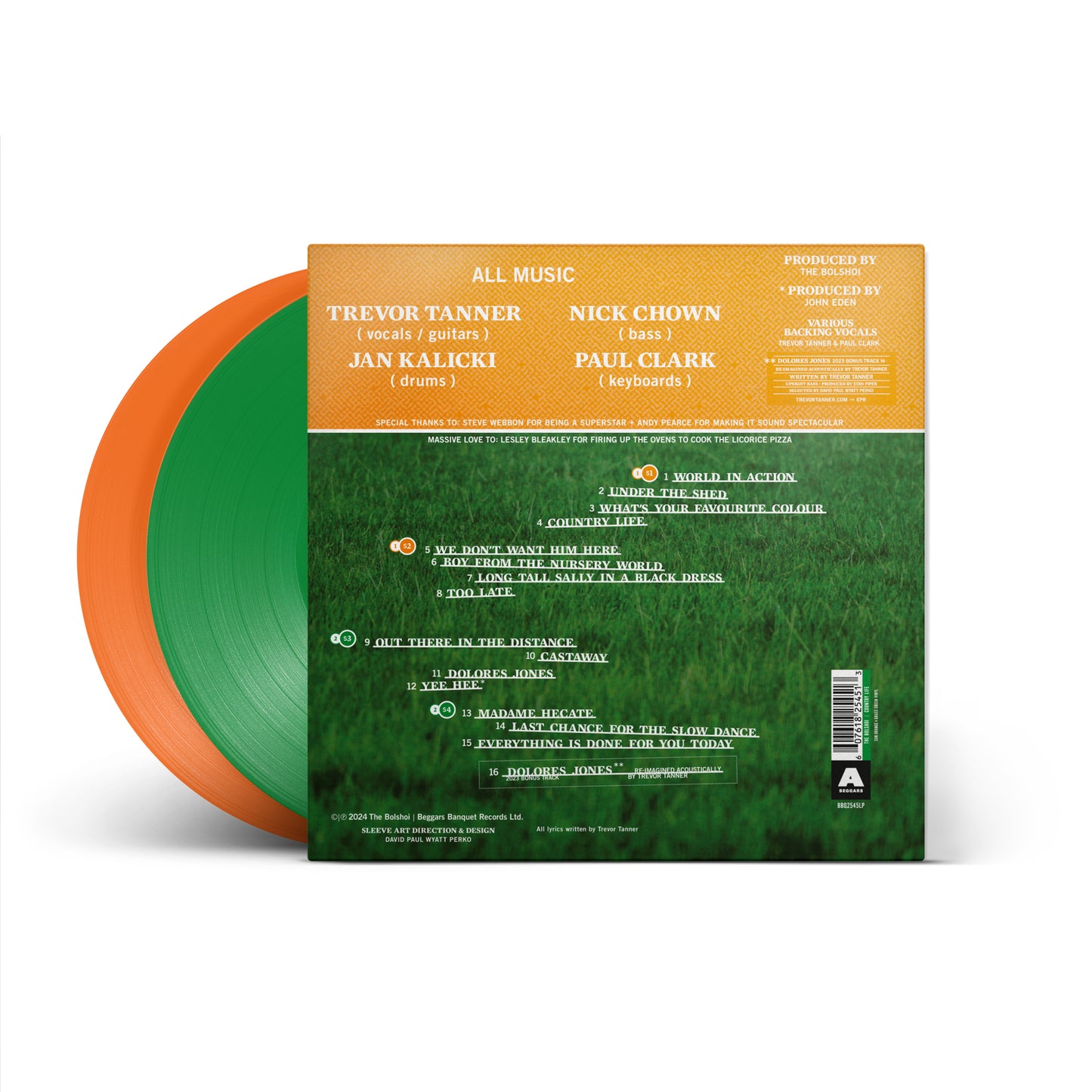 The Bolshoi - Country Life [2LP One Green/One Orange]