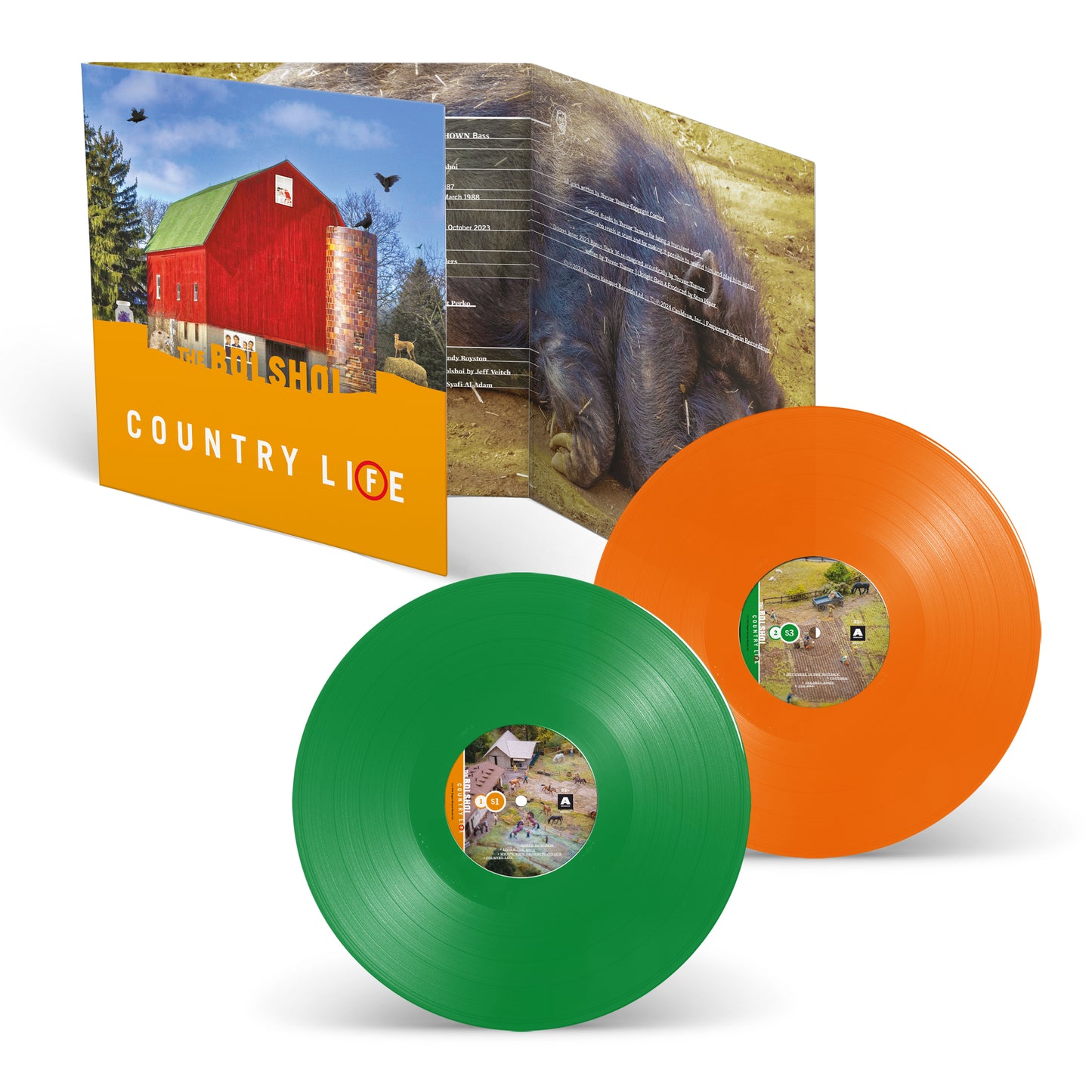 The Bolshoi - Country Life [2LP One Green/One Orange]