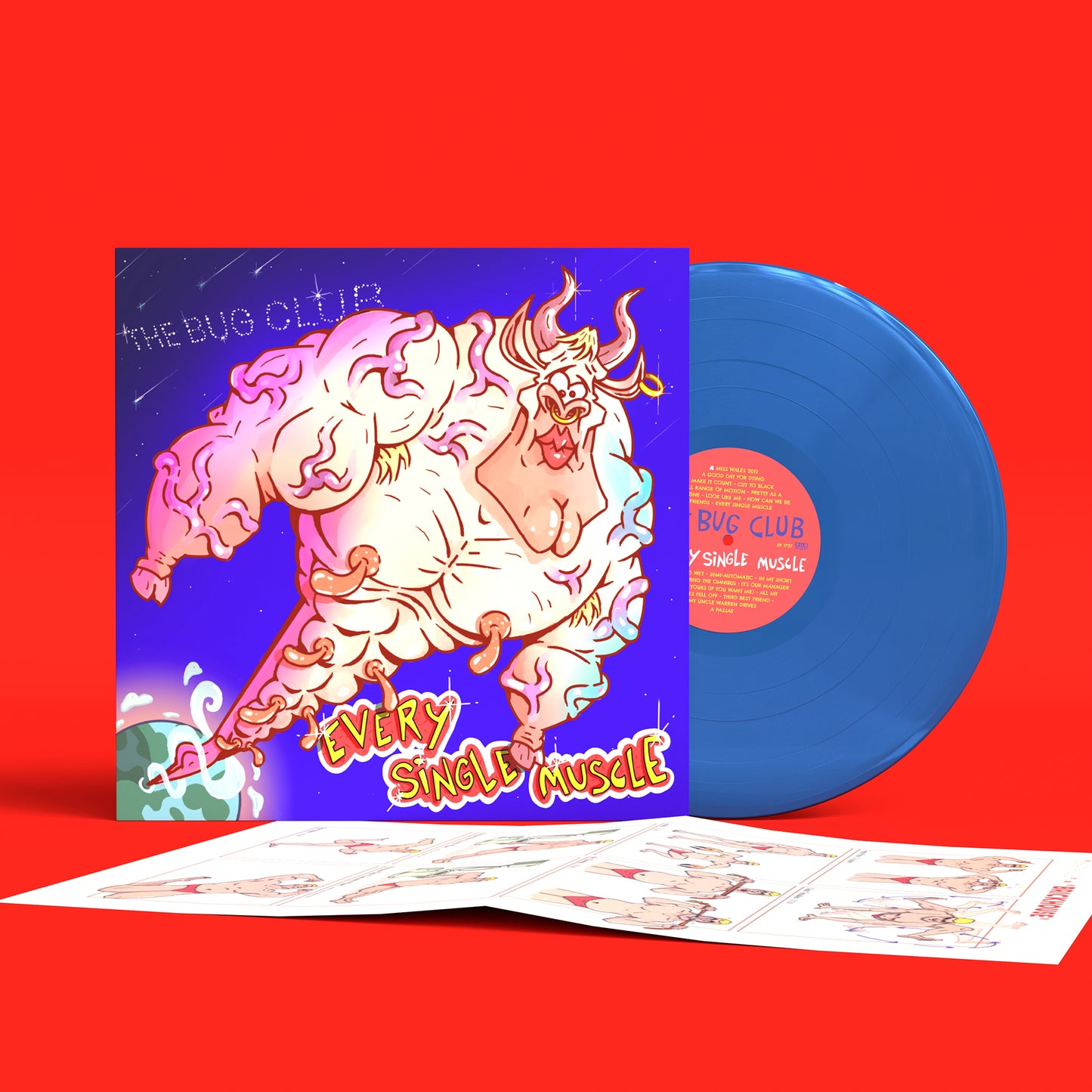 The Bug Club - Every Single Muscle [Loser Edition on blue vinyl]